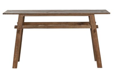 Product photograph of Teca Reciclada 140cm Console Table from Choice Furniture Superstore