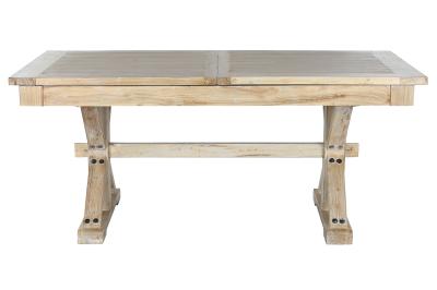 Product photograph of Balinese Wooden 6-8 Seater Extending Dining Table from Choice Furniture Superstore