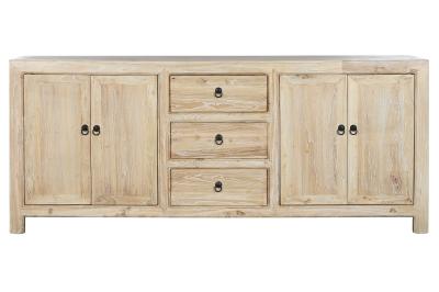 Product photograph of Balinese Wooden 200cm Extra Large Sideboard - 4 Doors from Choice Furniture Superstore