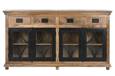 Product photograph of Mango Wood 160cm Extra Large Sideboard - 4 Doors from Choice Furniture Superstore