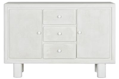 Product photograph of Modern Wrinkled 120cm Small Sideboard - 2 Doors from Choice Furniture Superstore