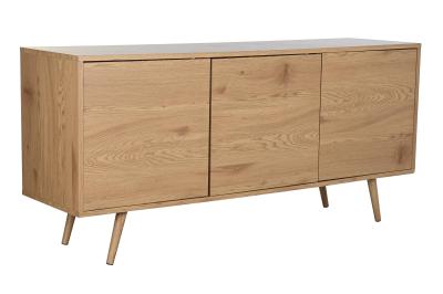 Product photograph of Scandi Wooden 160cm Large Sideboard - 3 Doors from Choice Furniture Superstore