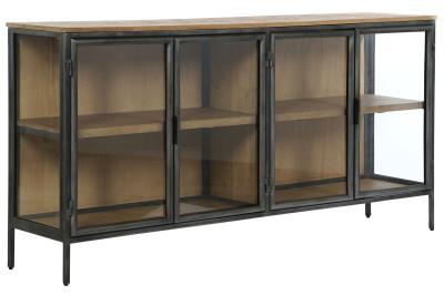 Product photograph of Natural 180cm Extra Large Sideboard - 4 Doors from Choice Furniture Superstore