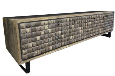 Product photograph of Reciclada Coconut Wood 200cm Tv Unit from Choice Furniture Superstore