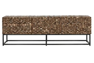 Product photograph of Reciclada Wooden 160cm Tv Unit from Choice Furniture Superstore