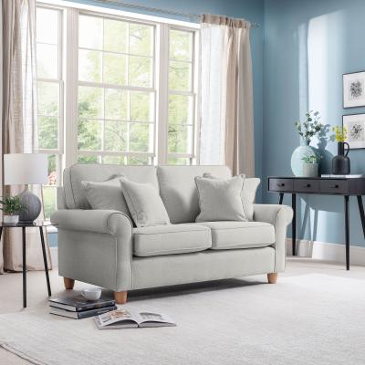 Carina Parchment Fabric 2 Seater Sofa