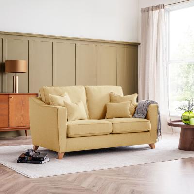 Linnet Corn Fabric 2 Seater Sofa