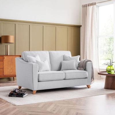 Linnet Dove Grey Fabric 2 Seater Sofa