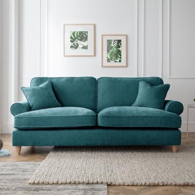 Marigot Emerald Fabric 3 Seater Sofa