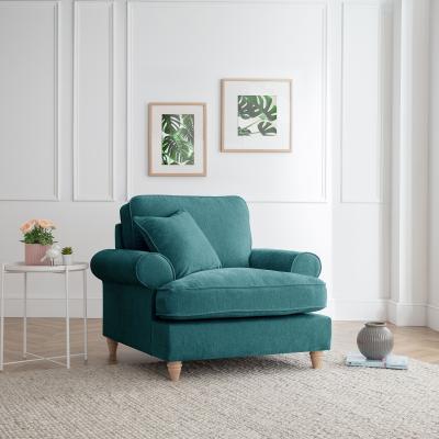 Marigot Emerald Fabric Armchair