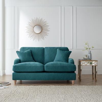 Manhattan Emerald Fabric 2 Seater Sofa