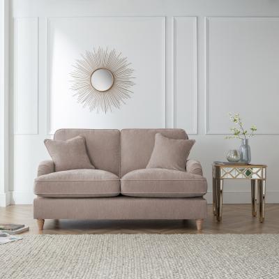 Manhattan Putty Fabric 2 Seater Sofa