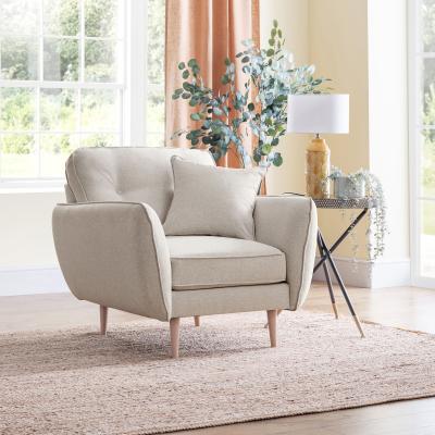 Kendal Linen Fabric Armchair