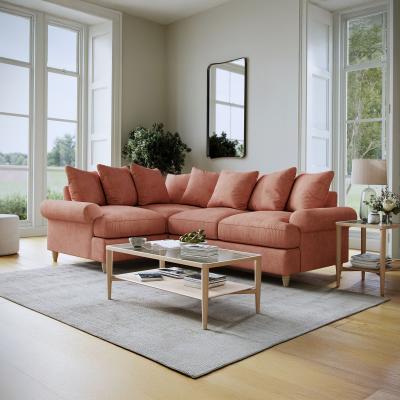 Narva Coral Fabric 1 Corner 2 Sofa