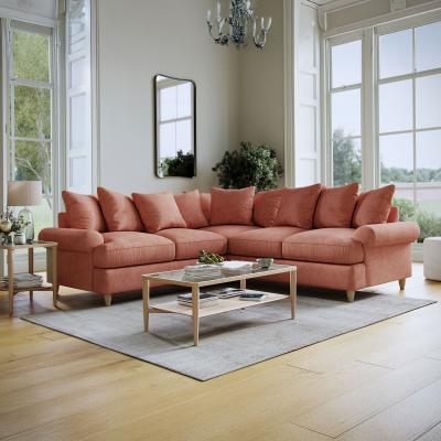 Narva Coral Fabric 2 Corner 2 Sofa