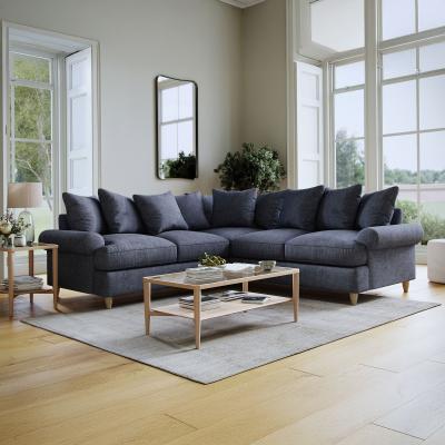 Narva Denim Fabric 2 Corner 2 Sofa