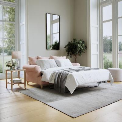 Narva Pastel Fabric 2 Seater Pull Out Sofa Bed