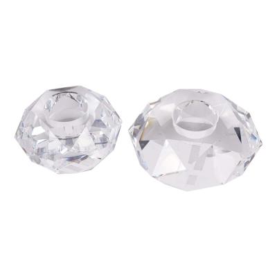 Libra Laura Ashley Morcott Glass Tealight Holder Set Of 2