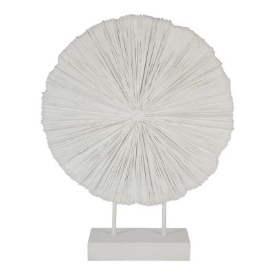 Libra Orbis Textured Sculpture On Stand