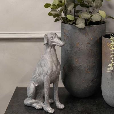 Libra Baxter Large Sitting Dog Sculpture