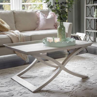 Libra Laura Ashley Alderby Distressed Grey Coffee Table