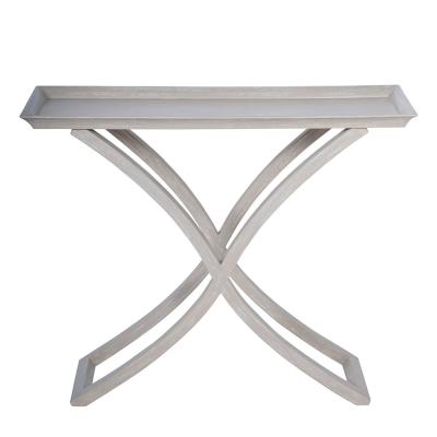 Libra Laura Ashley Alderby Distressed Grey Console Table