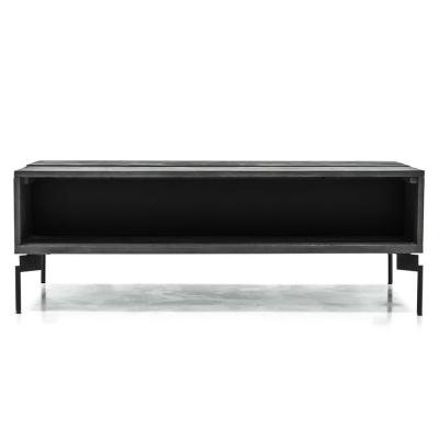 Libra Bronks Black Acacia Wood Motion Top Coffee Table