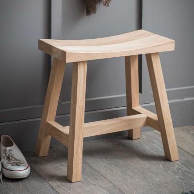 Clockhouse Stool Carbon And Natural Oak
