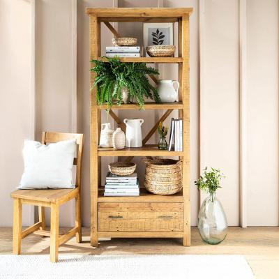 Ashwell Bookcase Natural Reclaimed Pine