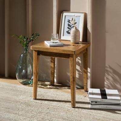 Ashwell Side Table Natural Reclaimed Pine