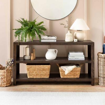 Fawley Console Table Brown Reclaimed Pine