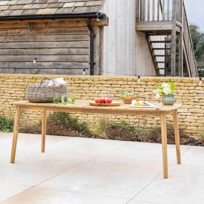 Harford Outdoor Dining Table Large Natural
