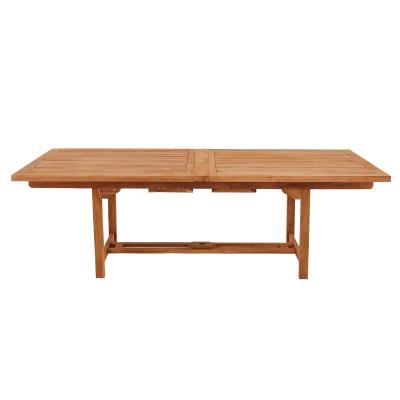 Arrow Teak Rectangular Extending Dining Table 240300cm