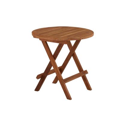 Winson Outdoor Teak Round Folding Table 50cm