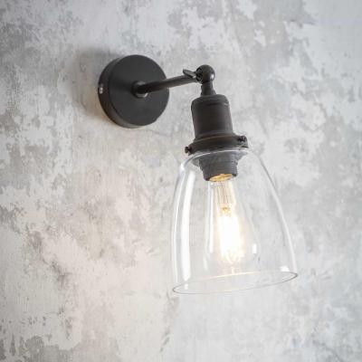 Hoxton Dome Wall Light Antique Bronze