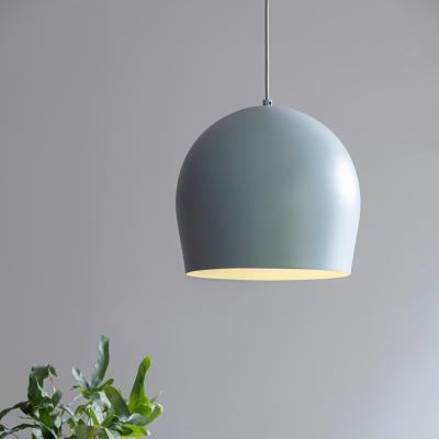 Grafton Pendant Light In Tarn Blue Steel