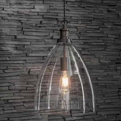 Hoxton Bullet Pendant Light Antique Bronze