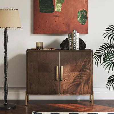 Gambit Dark Wood 2 Door Sideboard