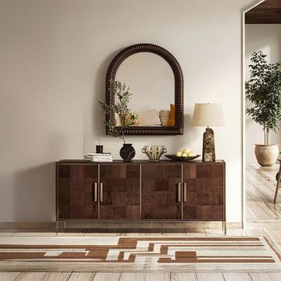 Gambit Dark Wood 4 Door Extra Large Sideboard