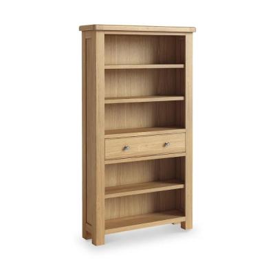 Normandy Oak 1 Drawer Large Bookcase