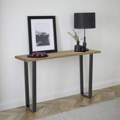 Jersey Oak Industrial Style Console Table