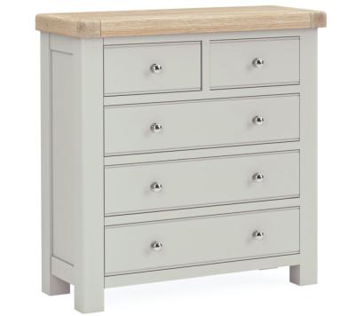 Salcombe Grey Oak 23 Drawer Chest