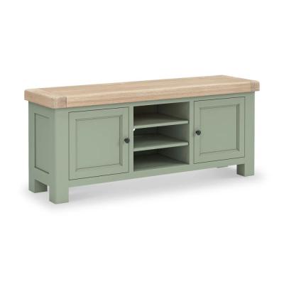 Salcombe Sage Oak 140cm Storage Tv Unit