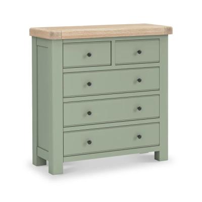 Salcombe Sage Oak 23 Drawer Chest