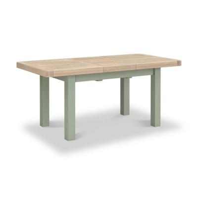 Salcombe Sage Oak 46 Seater Small Extending Dining Table 140cm185cm