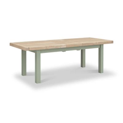 Salcombe Sage Oak 810 Seater Large Extending Dining Table 200cm245cm