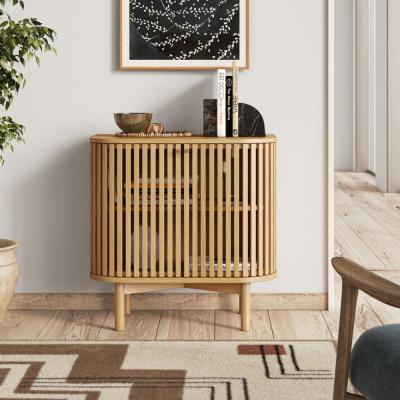 Soho Cupboard - 2 Door - Slatted - Oak