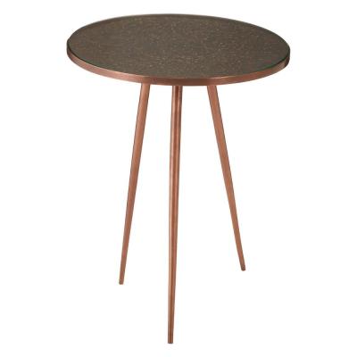 Akola Side Table - Copper - Round