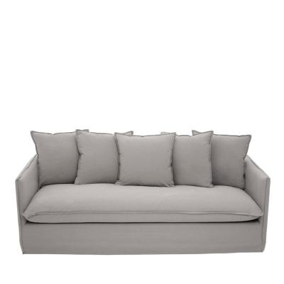 Antibes Sofa - 3 Seater - Grey Fabric