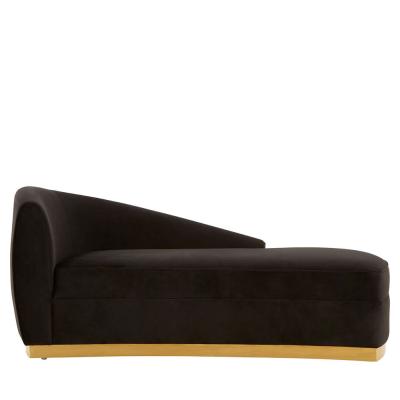 Batix Chaise - Left Arm - Black - Fabric